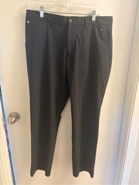 J.Lindeberg Black Men's Dress Pants - Slim Straight